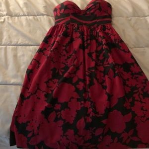❤️SOLD❤️ VINTAGE strapless sweetheart dress